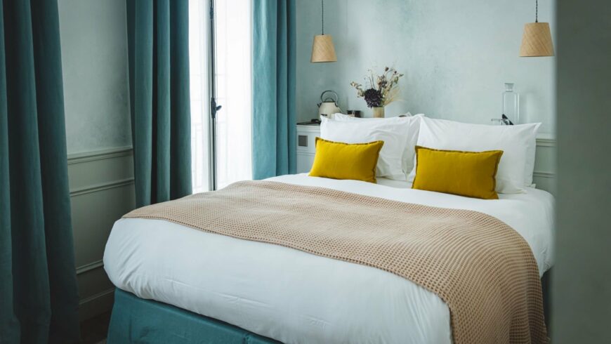 HOY Paris is one of the most interesting sustainable hotels in Europe. It is located in Paris and focuses on plant-based cuisine, yoga and attention to detail.