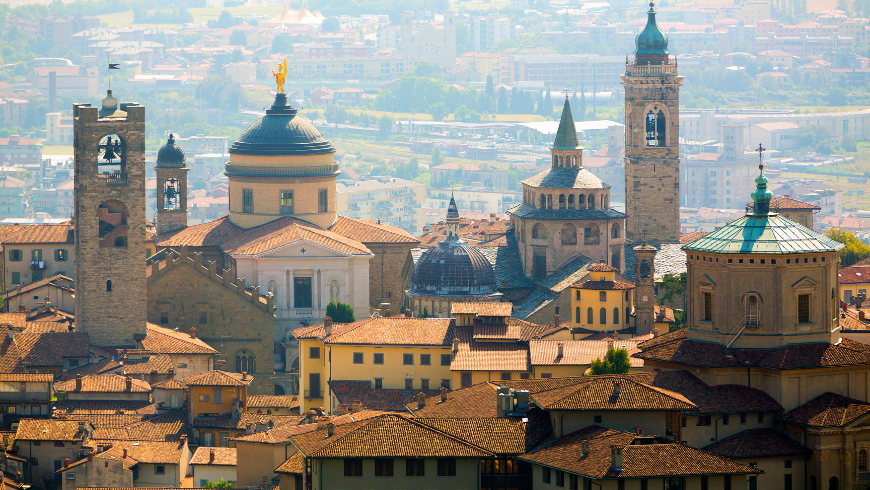 Bergamo upper town