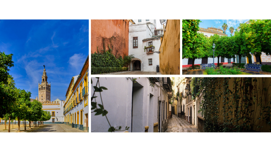Santa Cruz - sustainable tourism in Seville