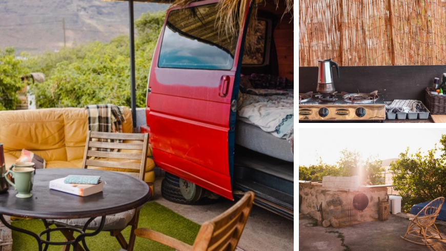Honeymoon Van: a space immersed in nature between orchards and breathtaking views