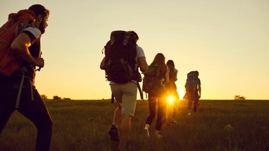 Travel on foot is benefical