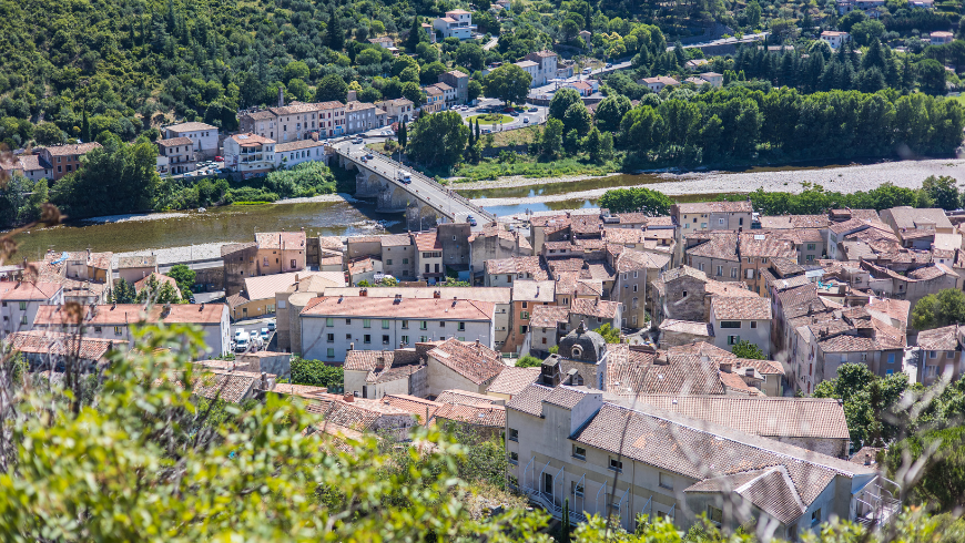 anduze in cévennes national park