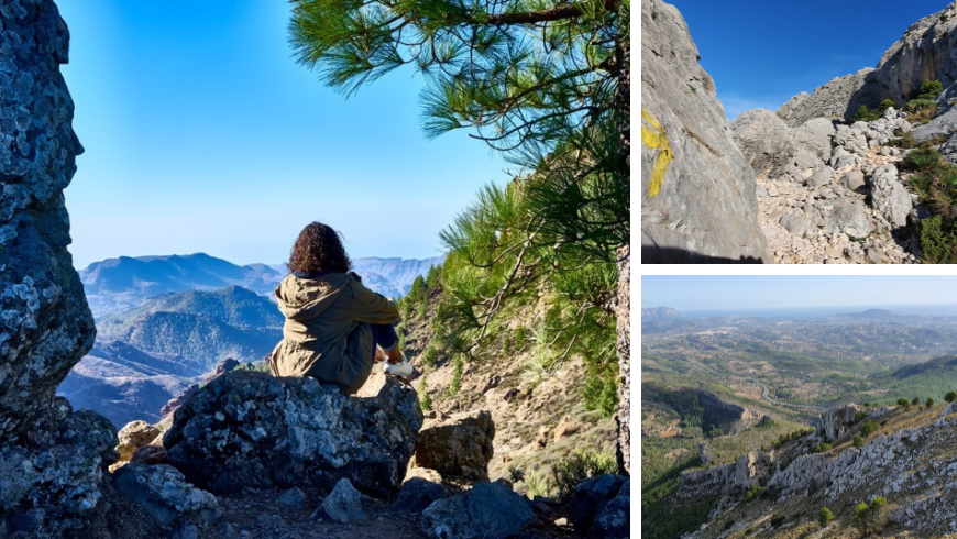 hiking in the Sierra de Bernia