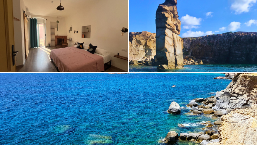 Trilli Ecobnb: Canoeing and Snorkeling in South-West Sardinia