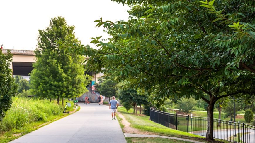 Atlanta BeltLine in the morning