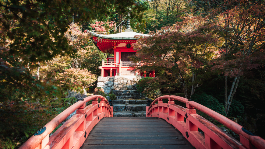 Daigoji Temple in Kyoto, Japan