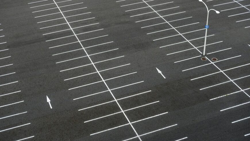 A parking lot