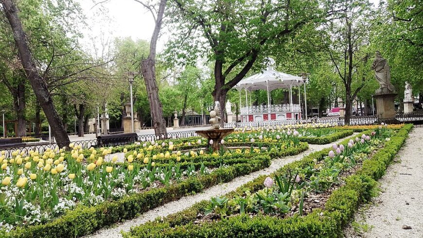 Parque de La Florida, the most iconic garden of Vitoria-Gasteiz