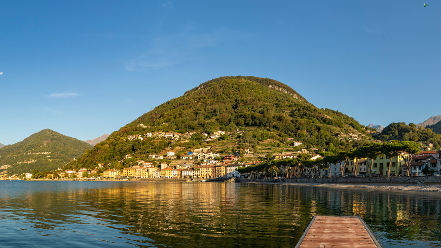 Domaso, a village in Upper Lake Como