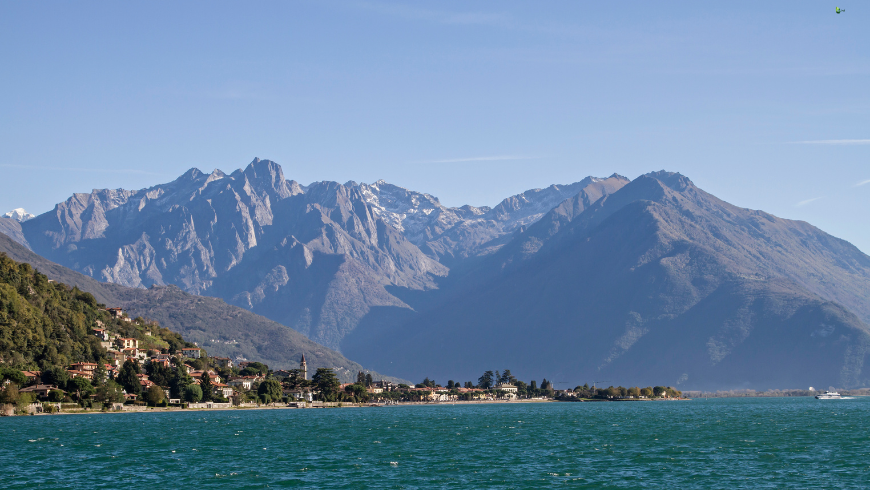Upper Lake Como, Italy.