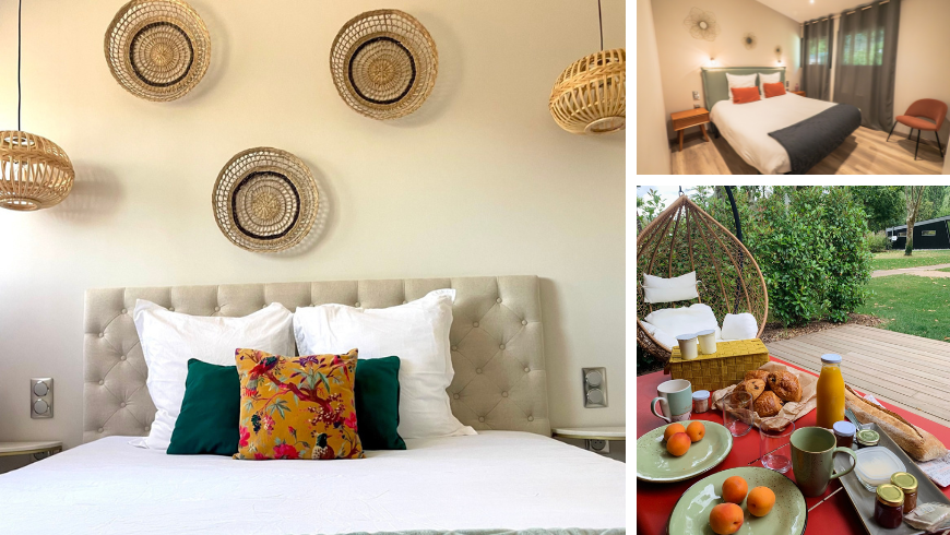 Domaine Le Vaxergues: an eco-chic refuge in the heart of Aveyron. Rooms and outdoor breakfast