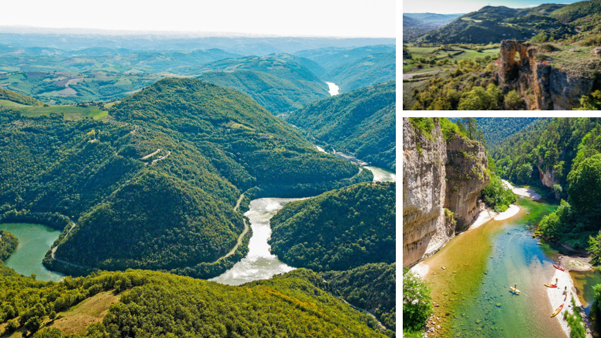 Spectacular nature around Domaine Le Vaxergues