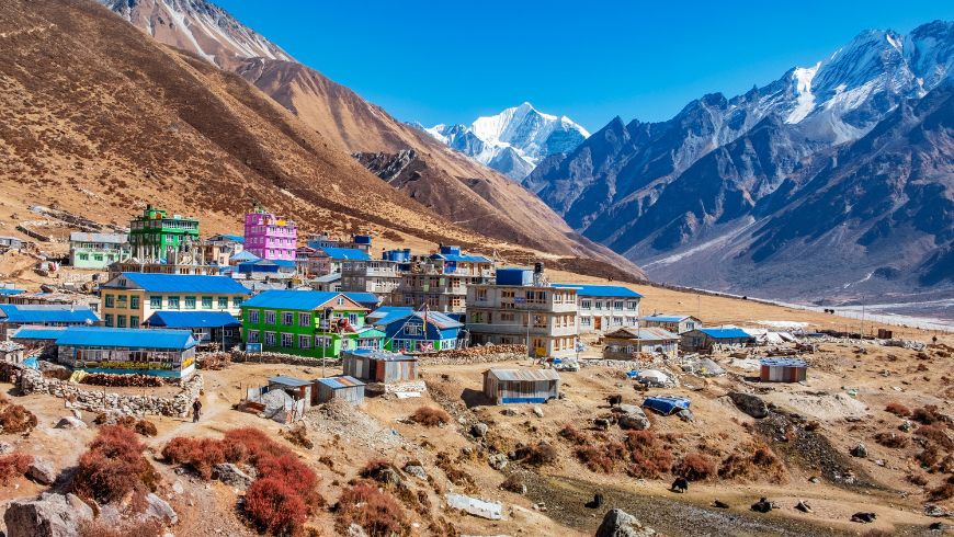 local village, Langtang Valley