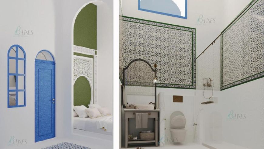 Feeling at home in the welcoming rooms of eco-friendly B&B Dar Beate in Sousse, Tunisia