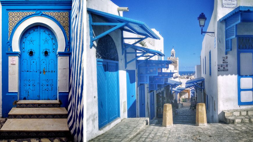 Sousse, beauty and authenticity of the Tunisian city, with colors of white and blue