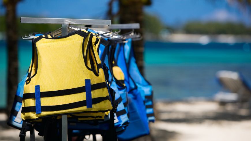 life jackets, Managing Risks in natural areas