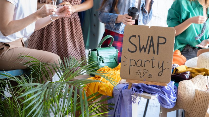 swap party in a campus