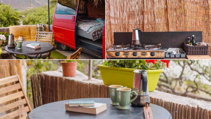 Honeymoon Van at the Eco Finca: An Intimate Retreat Among Tropical Fruits and Starry Skies