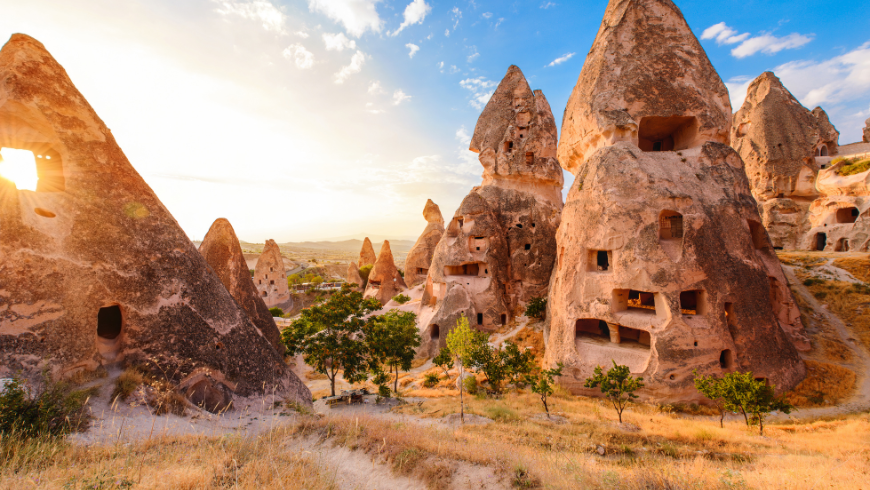 Sunset in Cappadogia, Turkey