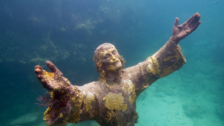 Christ of the Abyss, the iconic destination for divers from all over the world
