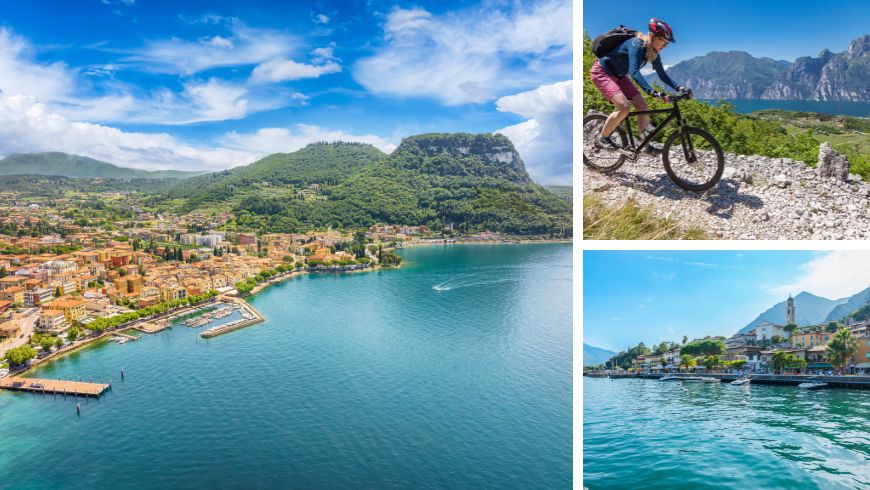 Lake Garda, on foot, by e-bike or by sailboat