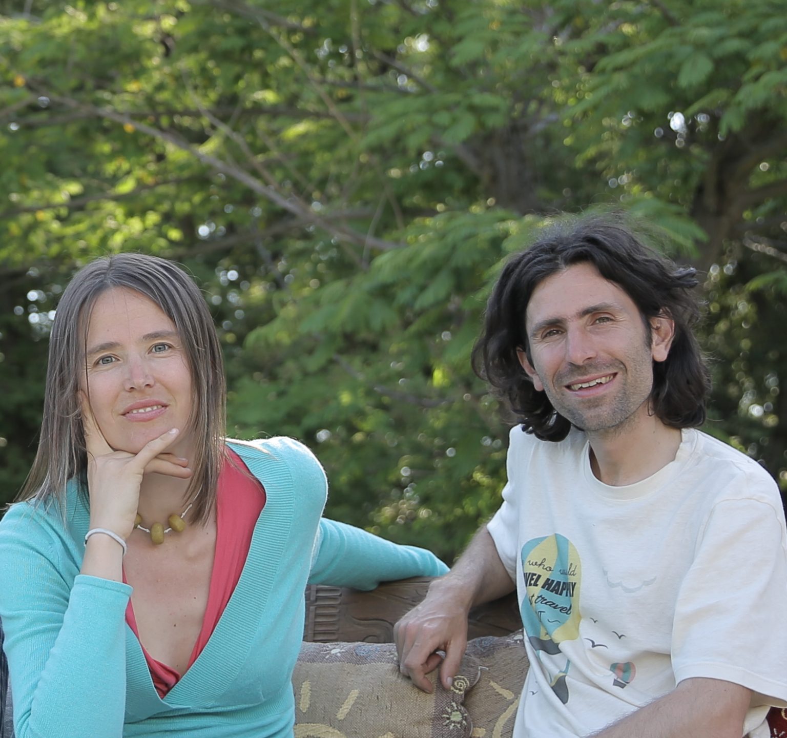 Silvia and Simone, founders of Ecobnb. Silvia, a great lover of nature and travel, handles communications. Simone, passionate about technology and IT, is the CEO of Ecobnb.