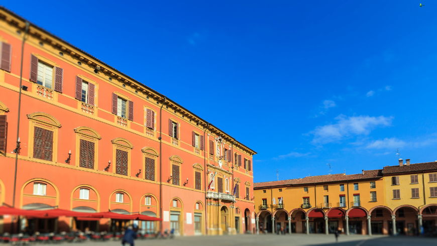 The colours of Imola, town in Emilia-Romagna