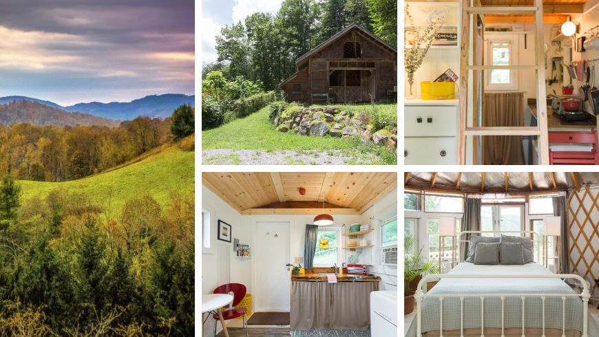 Family run eco-lodge and eco-friendly farmhouse in North Carolina