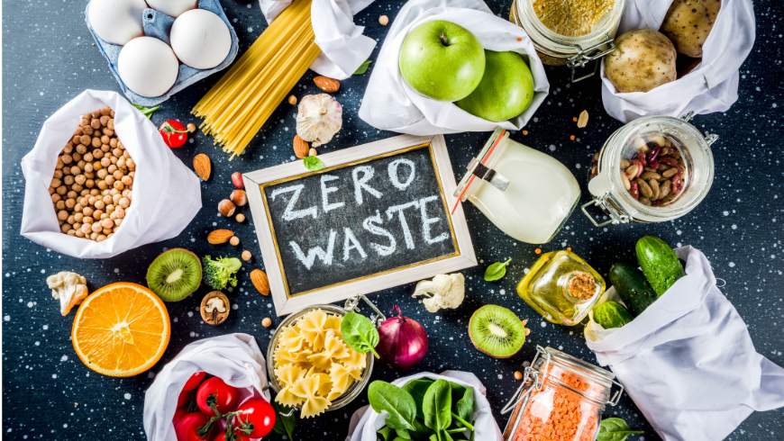 Zero Waste Shopping Concept