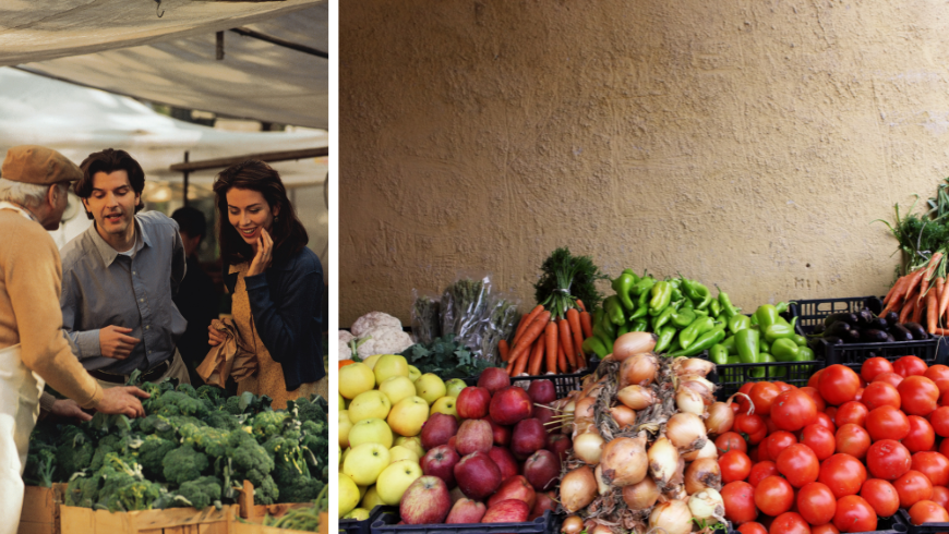 seasonal fruits and vegetables