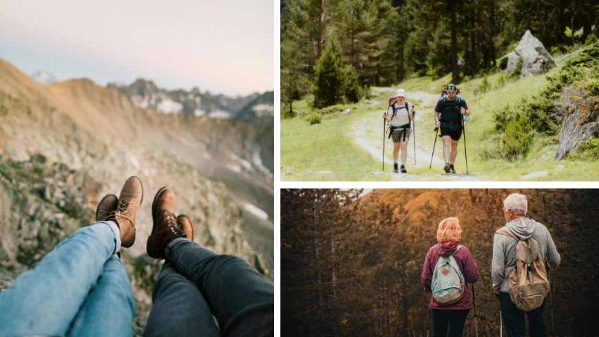 different landscapes in Tuscany