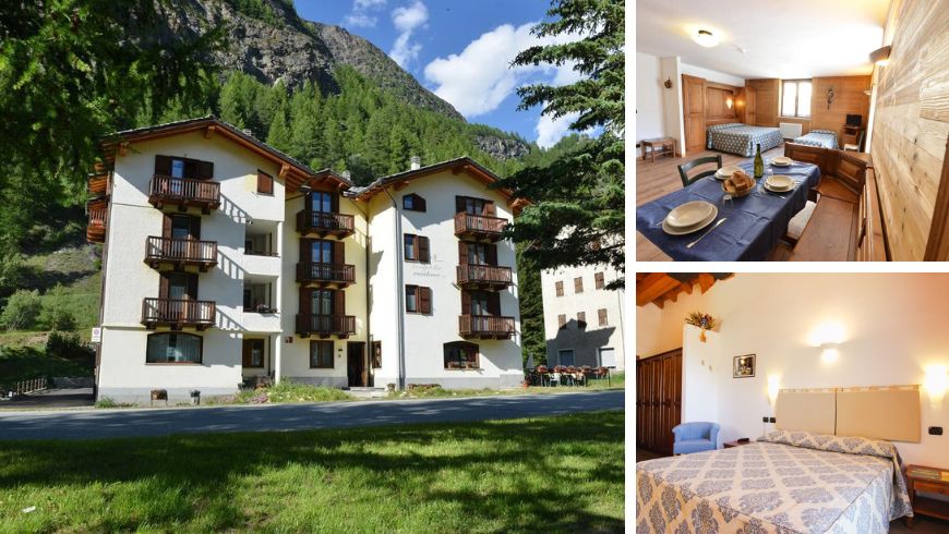 Aosta Valley house and hotel rooms