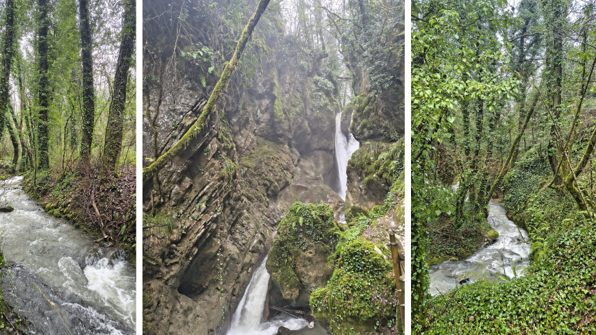 Cascata del Demonio (or Cascata del Paraturo), a waterfall at a short distance from the historic centre of Rotonda.