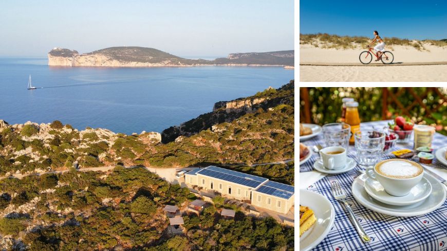 Eco-friendly accommodation powered by photovoltaic panels, with free bicycles for guests and organic vegan breakfast