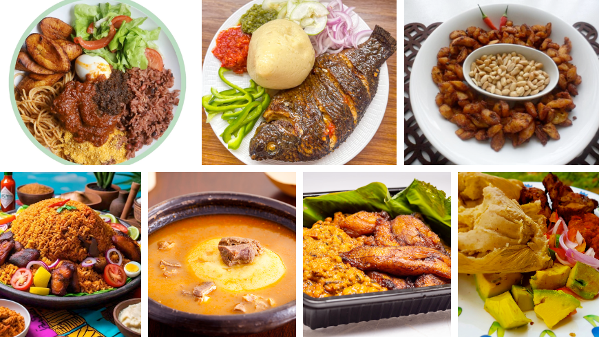 Traditional food in Ghana