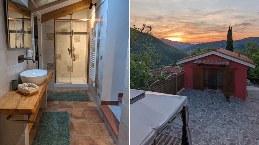 Organic farmhouse in Tuscany