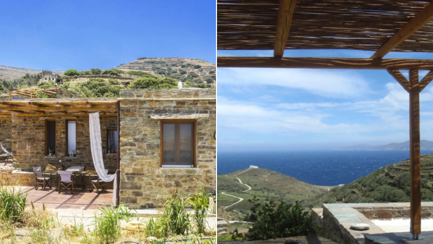 Island glamping in Greece