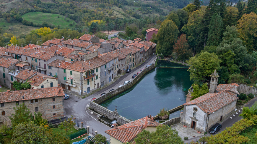 Santa Fiora villane, Tuscany