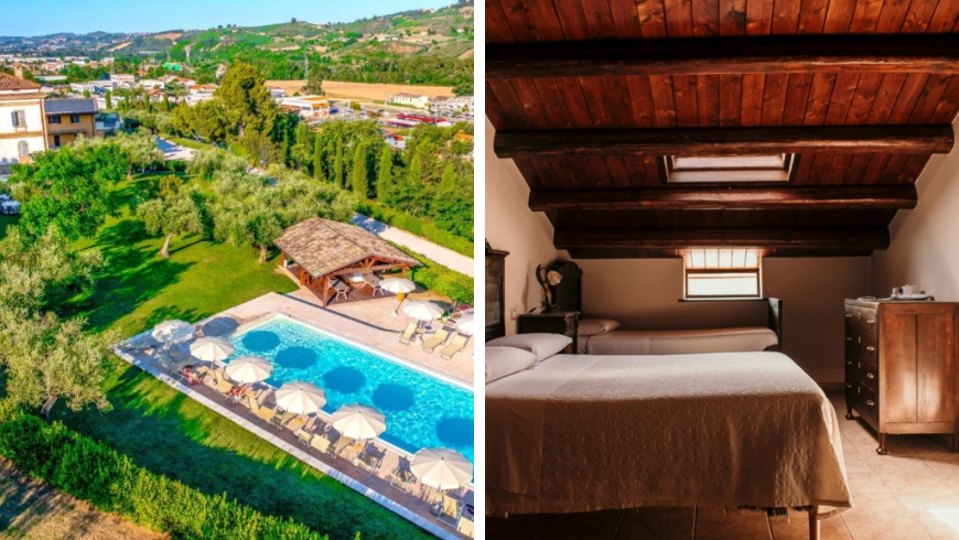 Stay in an eco-friendly farmhouse among the Pescara hills: Il Casino di Remartello
