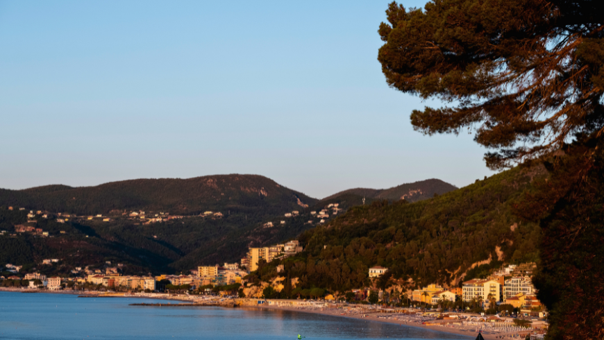 View on Spotorno