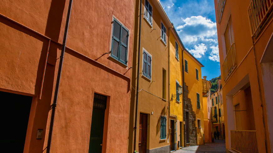 Noli, a beautiful village in Liguria