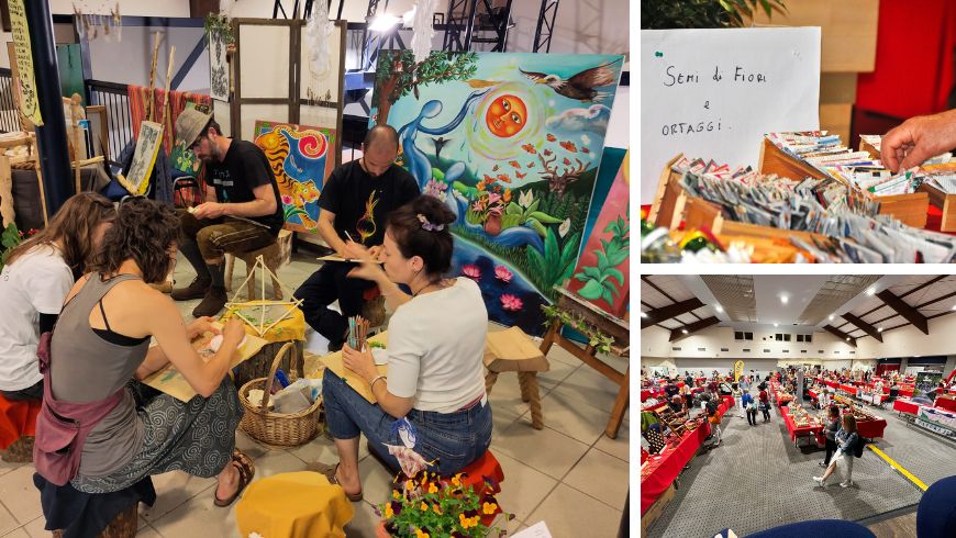 valsugana sustainable and fair: meetings, seed exchange, exhibitors at the fair