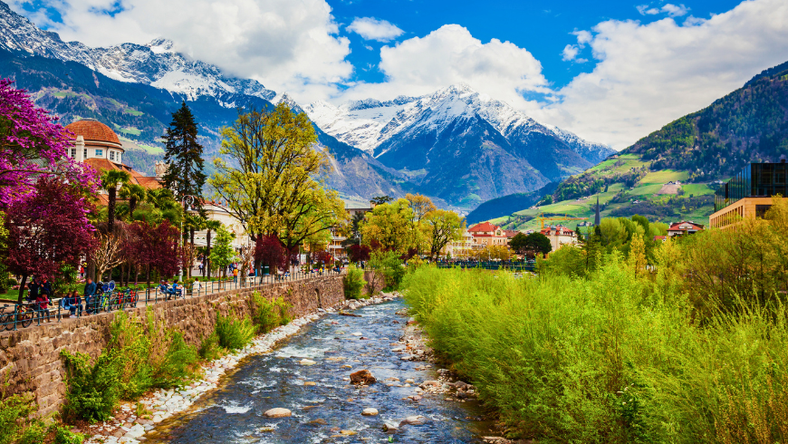 Passer Promenade in Merano