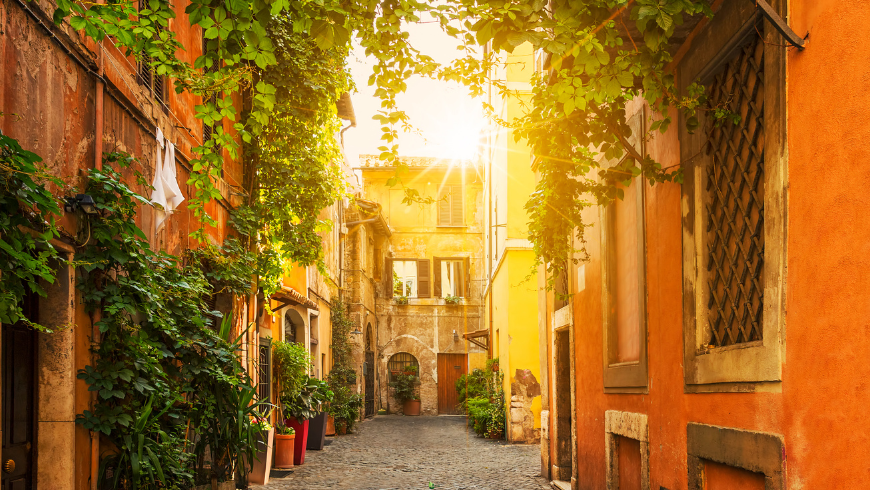Unknown corner of Trastevere