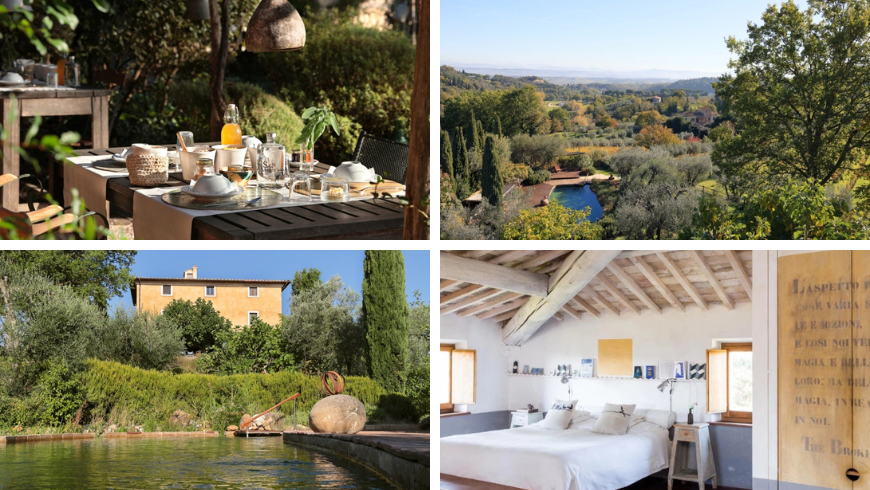 Fattoria San Martino: exterior, pool, landscape, rooms and breakfast