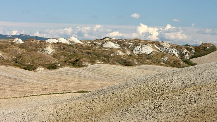 Landscape of Crete Senesi