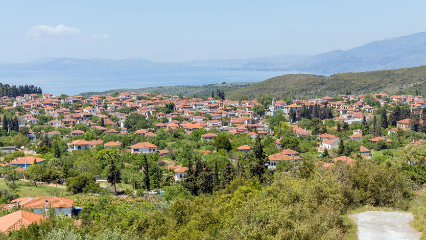 Argalasti, a village of Pelion peninsula