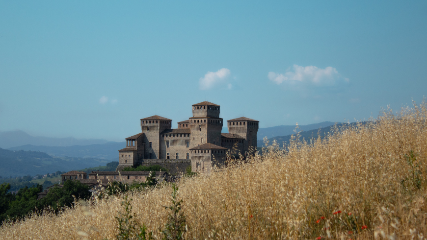 Torrechiara Castle can be a wonderful experience to have near Parma with kids