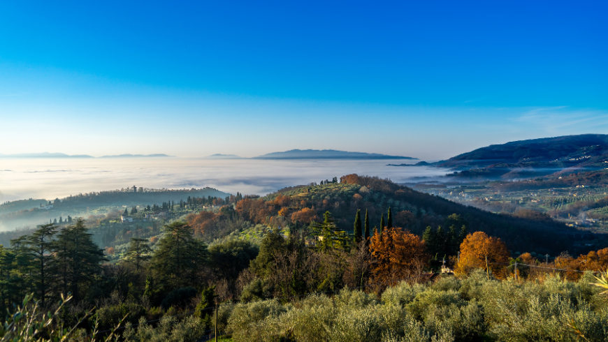 The nature around Pistoia