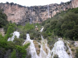 Wasserfall von Lequarci (Ogliastra-Sardinien)